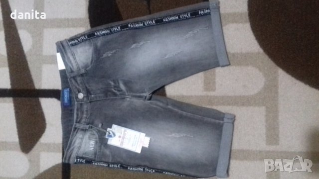 Дънков къс панталон