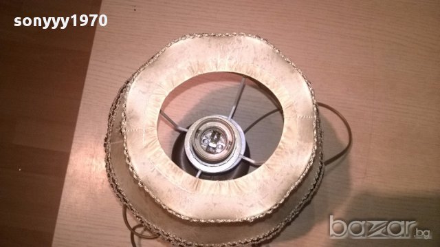 Sedis-made in germany-35х20см-ретро лампа-внос щвеицария, снимка 9 - Антикварни и старинни предмети - 17016829