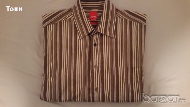 Мъжки ризи  с дълъг ръкав ESPRIT и JACK & JONES, снимка 2 - Ризи - 13708567