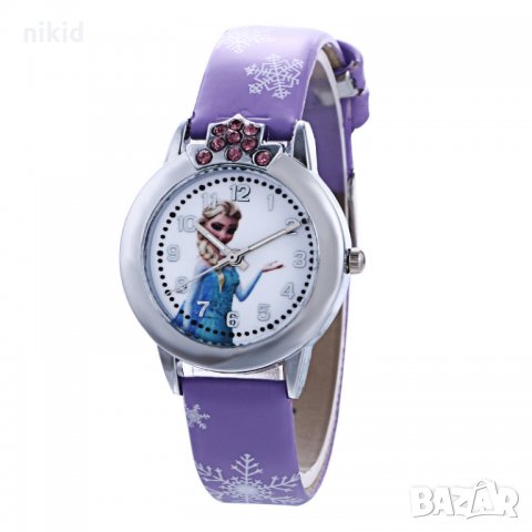  Елза Анна от замръзналото кралство детски ръчен часовник, снимка 3 - Детски - 17800549