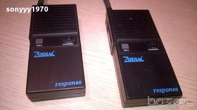 Zodiac response radiotelephone-2бр внос швеицария, снимка 3 - Ресийвъри, усилватели, смесителни пултове - 13228303