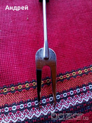 Готварска вилица, снимка 3 - Антикварни и старинни предмети - 18922233
