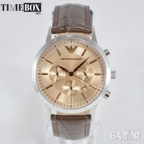 EMPORIO ARMANI Renato Chronograph AR2433. Нов мъжки часовник, снимка 2 - Мъжки - 24456369