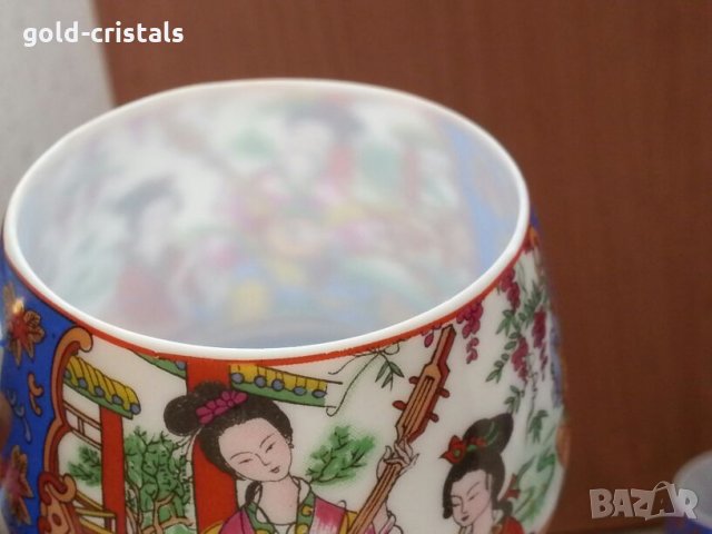 Изключително фин китайски порцелан, снимка 9 - Антикварни и старинни предмети - 22669902