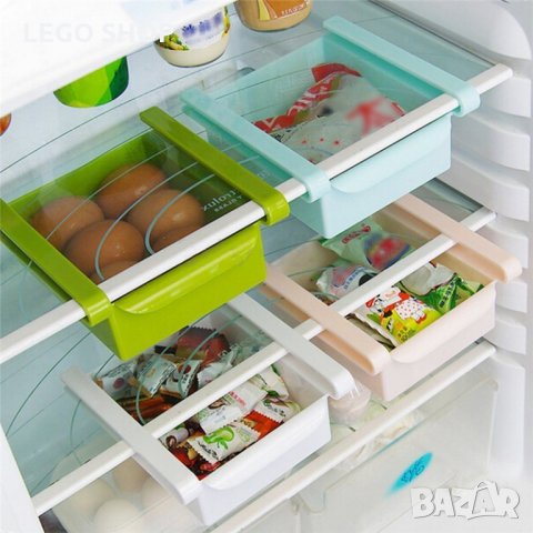 Многофункционално чекмедже за хладилник от ABS пластмаса, снимка 3 - Кухненски принадлежности - 23436405
