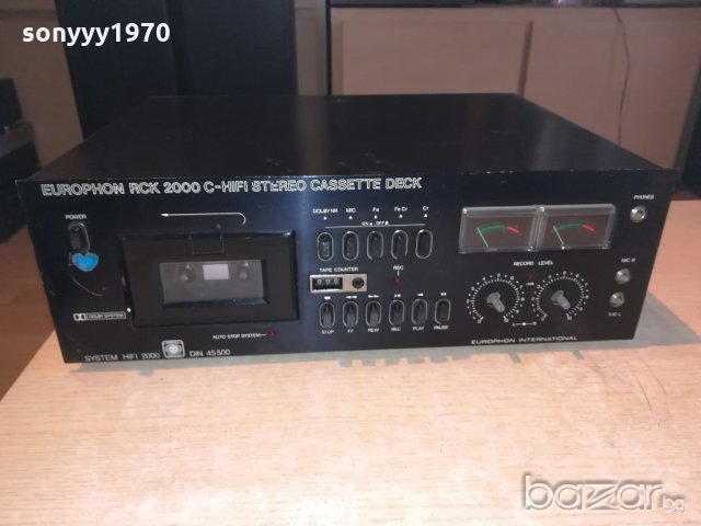 europhon rck2000c hifi deck-за ремонт-внос швеицария