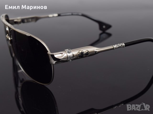 Слънчеви очила Chrome Hearts Buek Silver, снимка 2 - Слънчеви и диоптрични очила - 24791310