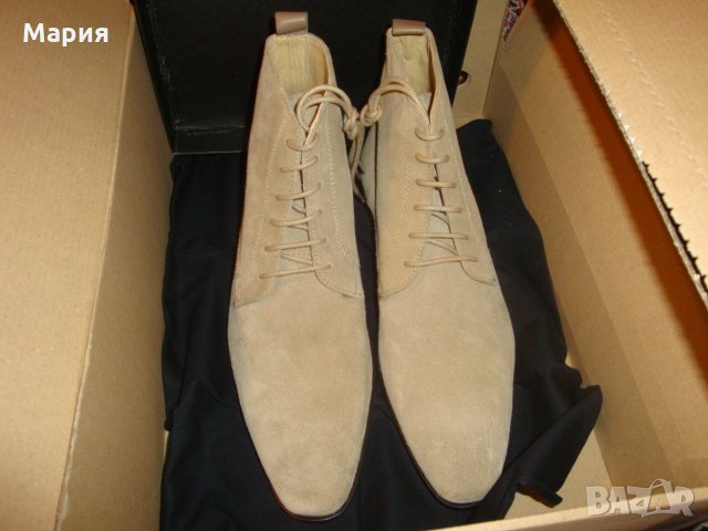 Zing -стилни мъжки обувки от естествен велур, снимка 3 - Мъжки боти - 24365859