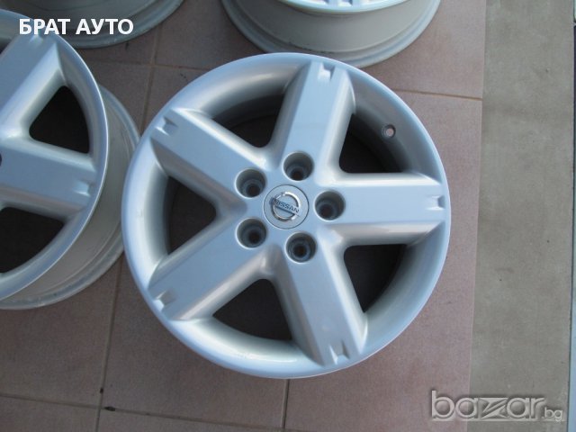 Джанти Алуминиеви 16' за Nissan, снимка 4 - Гуми и джанти - 10892157