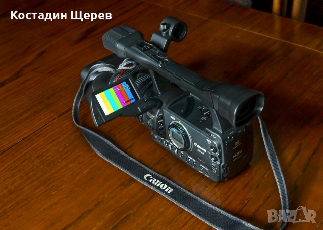 Видеокамера Canon XH A1, снимка 5 - Камери - 25456709