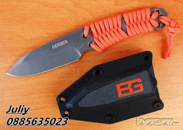 Нож GERBER Bear Grylls Paracord , снимка 15 - Ножове - 12021484