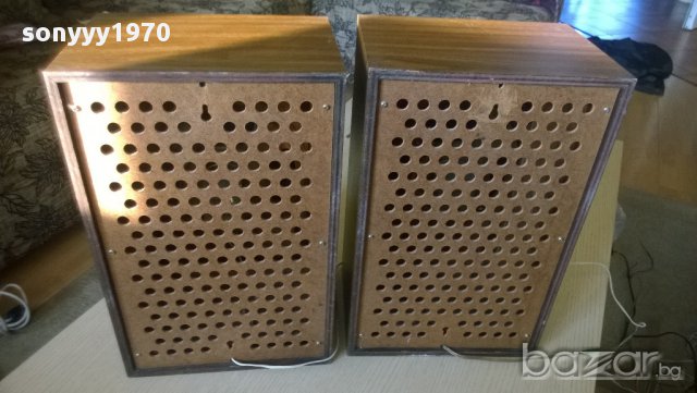 onkyo-stereo speakers-ретро тонколони -40/25/18см-2 броя от швеицария, снимка 17 - Ресийвъри, усилватели, смесителни пултове - 8770728