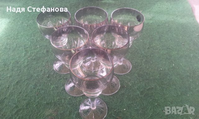 Чаши за концентрат опушено сребро, снимка 10 - Чаши - 25663112