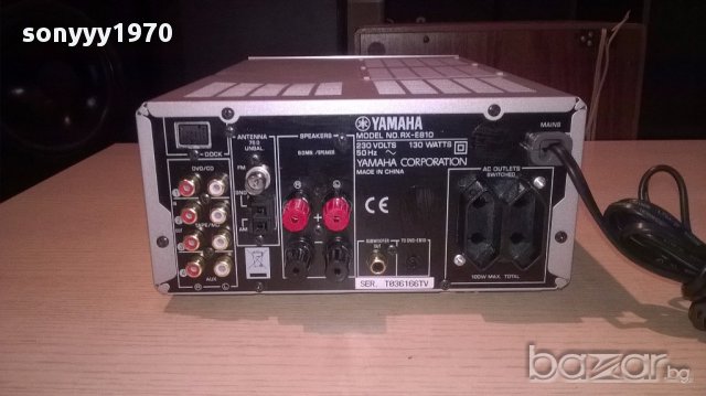 Yamaha rx-e810-receiver rds-внос швеицария, снимка 12 - Ресийвъри, усилватели, смесителни пултове - 13590173