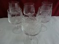 кристални чаши за коняк ракия и др, снимка 6