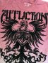 Мъжка тениска Affliction Employ Seek & Destroy Burgundy Red червена S Small, снимка 8