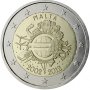 2 Евро монети (възпоменателни) емитирани 2012г(10-та годишнина от въвеждането на еврото), снимка 16
