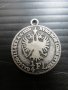 сребърен медальон 1/4 FL 1859, снимка 3