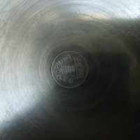 № 7342 стара порцеланова халба GERZ ZINN   - с метален капак  - печат / маркировка  , снимка 6 - Други ценни предмети - 43702898
