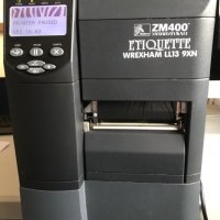 Промишлен етикетен баркод принтер Zebra ZM400, снимка 1 - Принтери, копири, скенери - 26674199