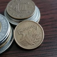 Монета - Полша - 5 гроша | 1990г., снимка 1 - Нумизматика и бонистика - 35598469