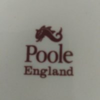 Рисувана чиния от Pool, England , снимка 5 - Антикварни и старинни предмети - 43475935