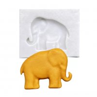 Мини слон слонче силиконов молд форма фондан , снимка 1 - Форми - 39214859