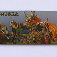  Автентичен метален магнит от Монголия-серия-57, снимка 1 - Други ценни предмети - 28790532