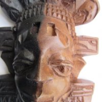 Африканска паспортна маска от кралски абанос, снимка 4 - Други ценни предмети - 28790279