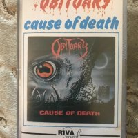 Рядка касетка! Obituary - Cause of Death-Riva Sound, снимка 1 - Аудио касети - 26542034