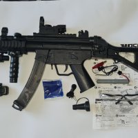 MP5K Gel Blaster-гел бластер-детска пушка с меки гел топчета-Orbeez, снимка 1 - Електрически играчки - 42992482
