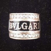 "Bvlgari" сребърен масивен нов пръстен, снимка 1 - Пръстени - 28142520