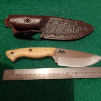 Нож за дране от прахова неръждаема стомана М390, снимка 2 - Ножове - 33383304