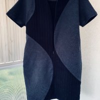 Скъпа рокля SELECTED (Дания)-кокон,твърд лен и памук, снимка 1 - Рокли - 37704809