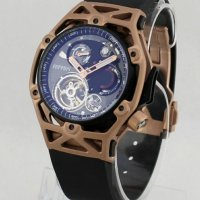 Мъжки луксозен часовник Hublot Ferrari Tourbillon, снимка 1 - Мъжки - 32424593