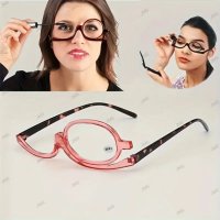 Дамски въртящи, увеличителни и сгъваеми очила за гримиране, 7размера , снимка 3 - Козметика за лице - 43591271
