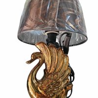 Лампа-лебед - нощно осветление с формата на грациозен лебед, снимка 2 - Настолни лампи - 43079315