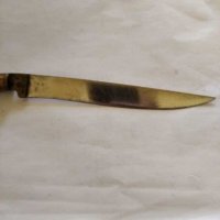 Нож дръжка рог, снимка 4 - Ножове - 28498734