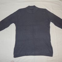 Сива блуза Л-ХЛ - нова , снимка 1 - Блузи с дълъг ръкав и пуловери - 27186762