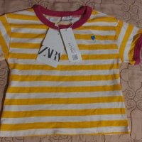 Детска тениска марка Zara, снимка 4 - Бебешки блузки - 43898515