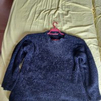 Продавам черен пуловер, снимка 4 - Блузи с дълъг ръкав и пуловери - 35486033