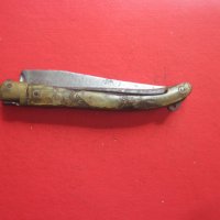 Страхотен френски нож Лагоиоле 19 век сойка , снимка 9 - Ножове - 38159741