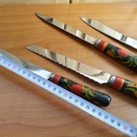 Руски ножове с дървена дръжка , снимка 7 - Антикварни и старинни предмети - 37954014