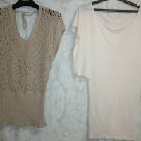 Мрежести и прозразни маркови блузки и жилетки/ от S до XL, снимка 6 - Жилетки - 27704328