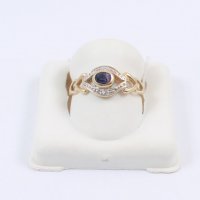 нов златен пръстен 48775-1, снимка 2 - Пръстени - 39599726