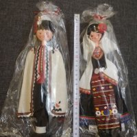 Дървени кукли в традиционна българска носия. , снимка 2 - Статуетки - 33568808
