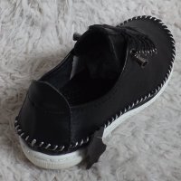 Обувки, черни, естествена кожа, код 34/ББ1/49, снимка 6 - Дамски ежедневни обувки - 36803454