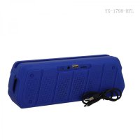 Тонколона с Bluetooth, FM радио, microSD, USB,MP3, AUX и стойка за GSM, снимка 4 - Тонколони - 43128099