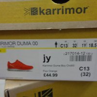 Karrimor Duma 100%original спортни обувки внос Англия., снимка 16 - Детски маратонки - 28696929