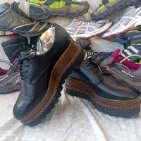 КАТО НОВИ дамски обувки CATWALK®  на ПЛАТФОРМА 36 - 37 original, 100% естествена кожа,GOGOMOTO, снимка 11 - Дамски ежедневни обувки - 43896103